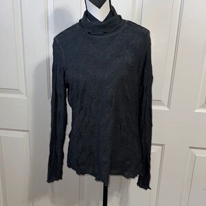 SNO SKINS Charcoal Turtleneck